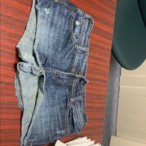 Express jean shorts